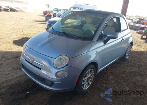 2013 Fiat 500C Pop from USA, damaged, VIN 3C3CFFDR2DT583806